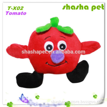 Factory wholesale dog plush toy pet toy high-quality Tomato toy in pet product